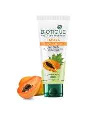 BIOTIQUE Papaya deep cleanse face wash 100g